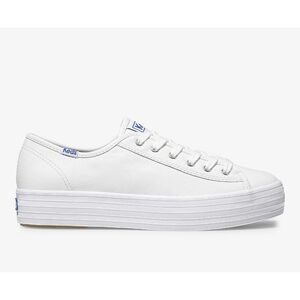 Triple Kick Leather Sneaker by KEDS